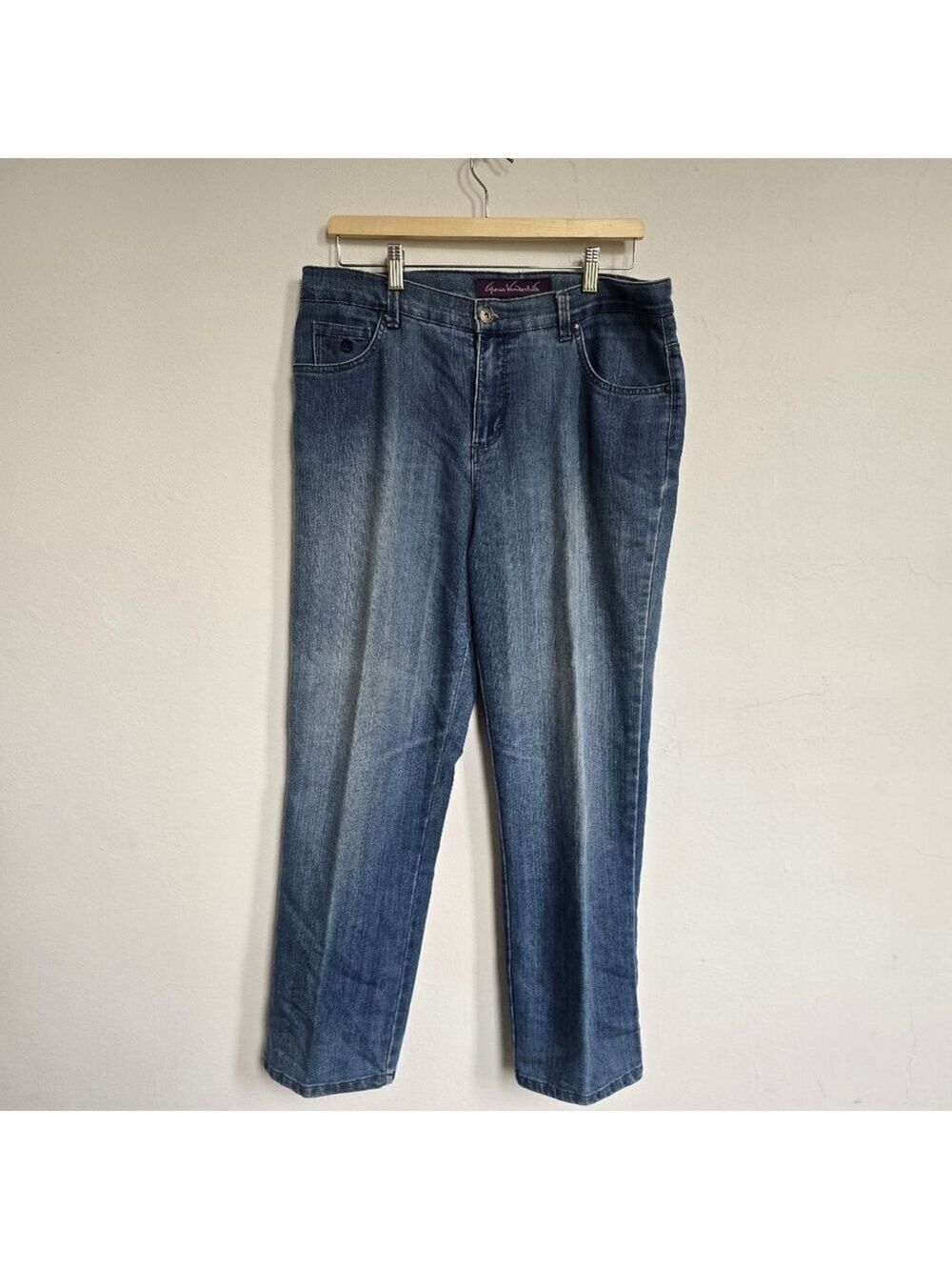 Gloria Vanderbilt Amanda Classic Rise Tapered Jeans Size 12P